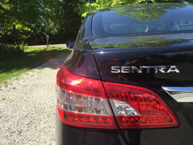 Easily the most artsy photo I took of this car....just look at that taillight sparkle! Too bad it’s just a Sentra.